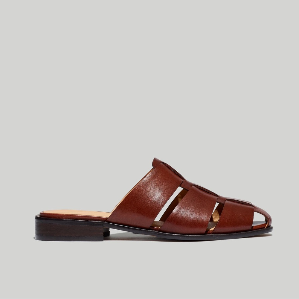 NWT Madewell Dixson Fisherman Mule